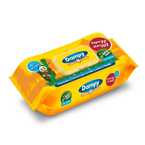 PANITOS HUMEDOS 102U DAMPY